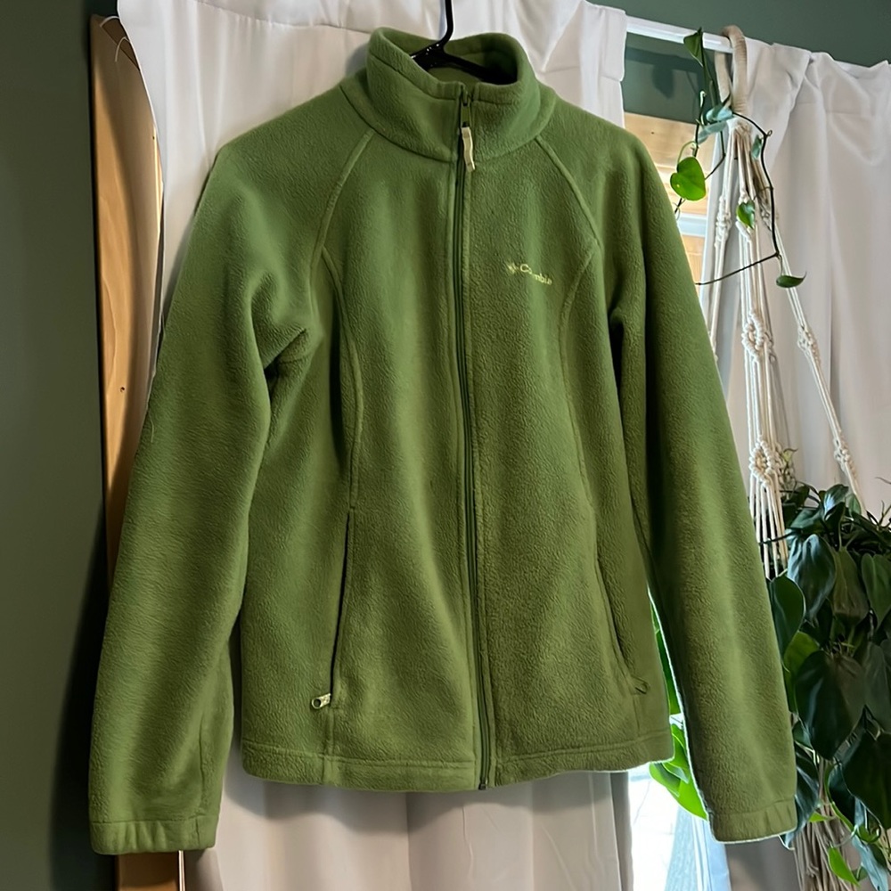 Columbia fleece zip up